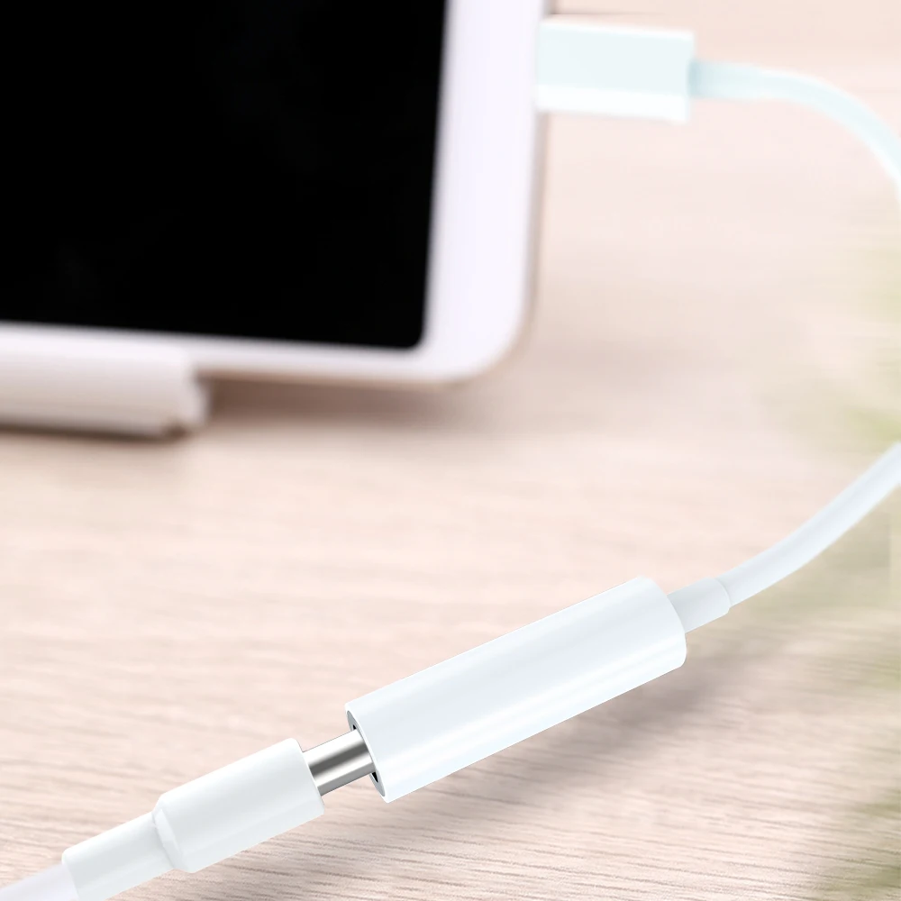  USB C per Aux Stereo da 3.5mm Auricolare Adattatore Audio Digitale Martinetti 24BIT HD Tipo-C Cavo 