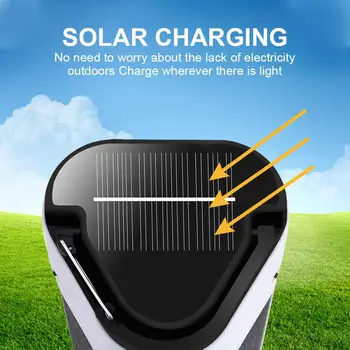 

60LED ABS Outdoor LED Light Waterproof Solar Light Durable Fold Illumination Garden Sturdy Induction Lamp Patio Sensor Campfire