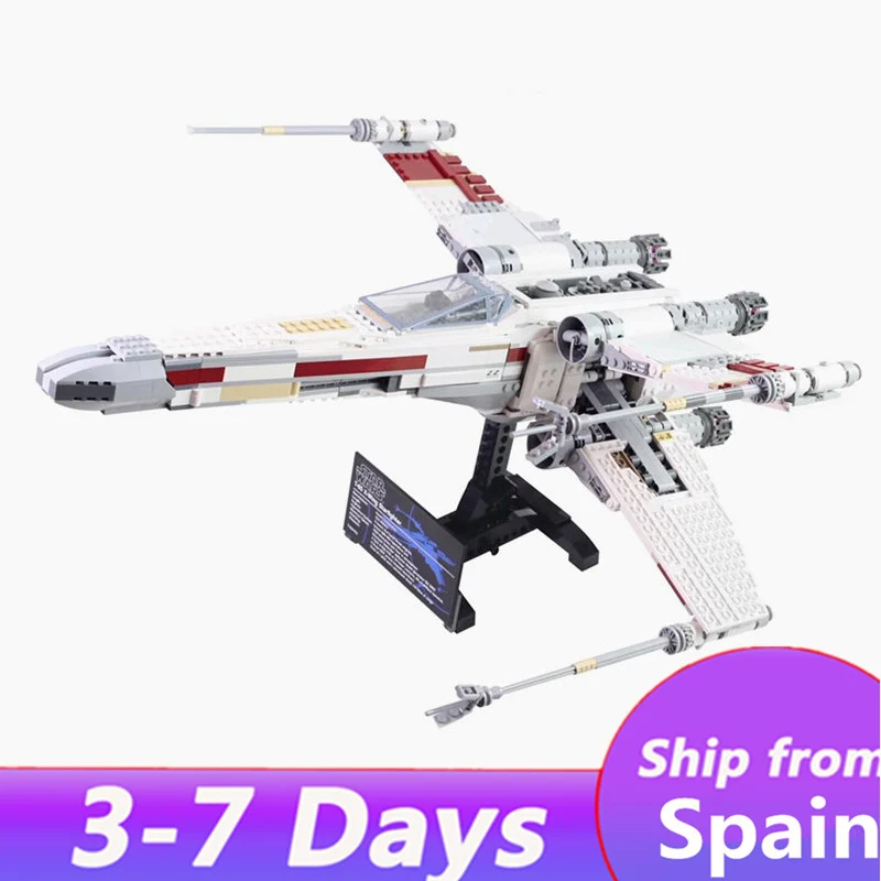 

05039 UCS Red Five X Wing Star Fighter Building Blocks compatible 10240 Toys Gift Bricks Christmas Kits