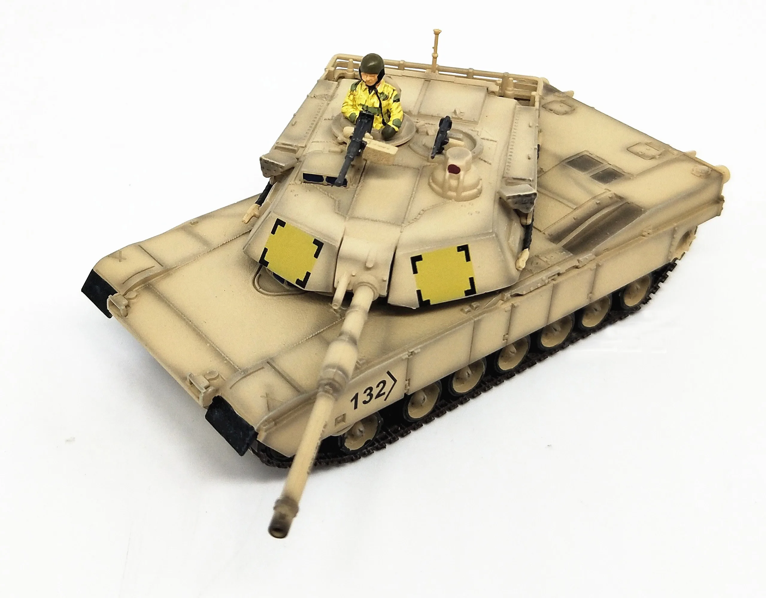 2 1: 72 основной боевой танк модель американского Abrams M1A2 камуфляж песок джунгли камуфляж - Цвет: 2