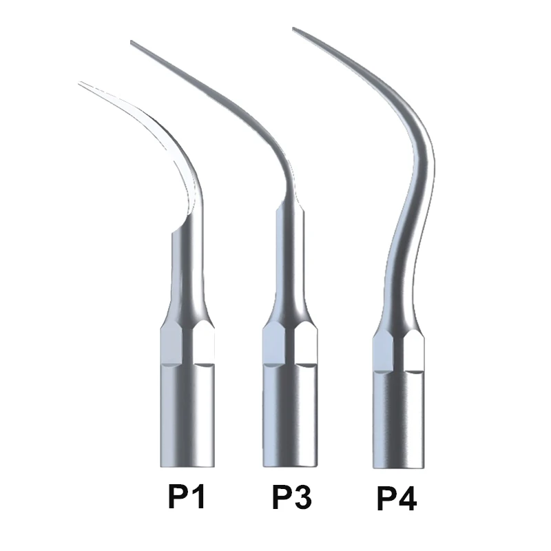 3Pcs P1 P3 P4 Dental Equipment Scaler Tip Perio Scaling Tips For EMS and Woodpecker Ultrasonic Scaler Handpiece Teeth Care Tools