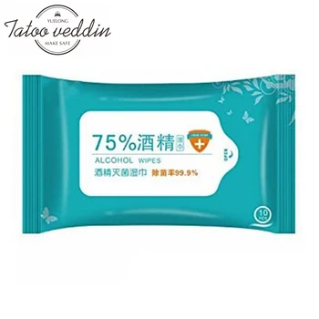 

100PCS/Pack Disposable Alcohol Wipes Sterilization Portable Wipes Antibacterial Cleaning Skin Cleaning Care Alcohol wet wipes