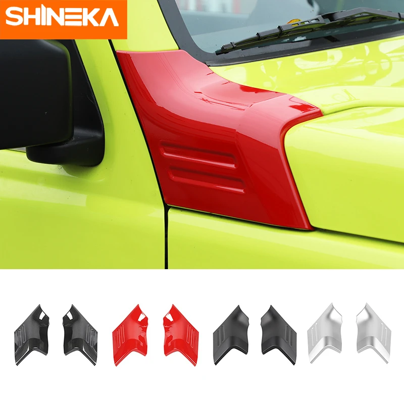 SHINEKA автомобильные наклейки для Suzuki Jimny 2019 + угол крышки двигателя автомобиля