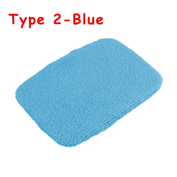 Type 2-blue Щетка для окна автомобиля Стекло Очиститель скребок щетка чистящий инструмент+ чистая текстильная салфетка микрофибра и ручка Щетка авто инструмент - Цвет: Type 2-blue