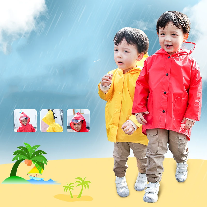 d'água, poncho para crianças, jaqueta de chuva para meninos e meninas