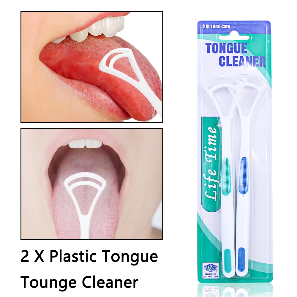 bak tiran Aangepaste 2Pcs Tong Schraper Tong Brush Cleaner Orale Cleaning Tong Tandenborstel  Borstel Frisse Adem Verwijderen Tong Coating Gezondheidszorg|Tandenborstels|  - AliExpress