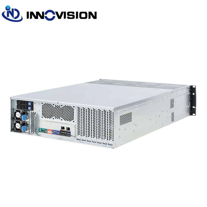 Hotswap 3u корпус для стойки 650 мм с 12 Гб мини HD задней панелью 16 HDD бухт сервер