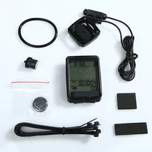 Проводной/беспроводной Велоспорт Многофункциональный Водонепроницаемый светодиодный Спидометр Одометр