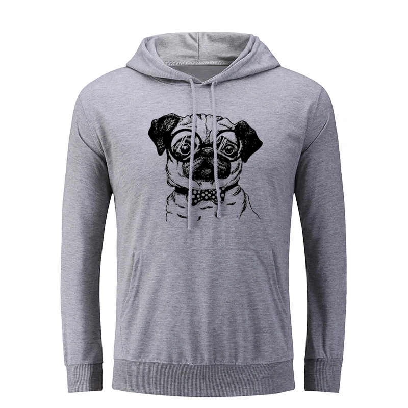 icWM3090G DC супергерой Брюс Уэйн Бэтмен Толстовка I Love My Great Dane Мужская графическая Толстовка струны пуловер с капюшоном Рождественский подарок - Цвет: icWM3090G