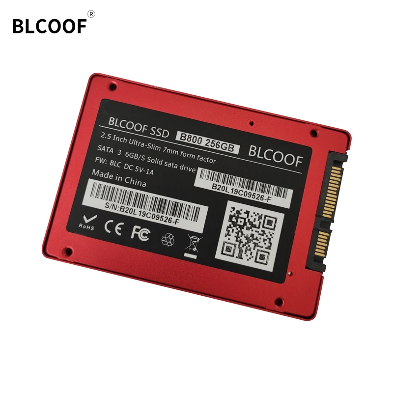 Внутренний твердотельный накопитель BLCOOF SSD 2 5 дюйма SATA III 256 ГБ TLC HDD жесткий диск