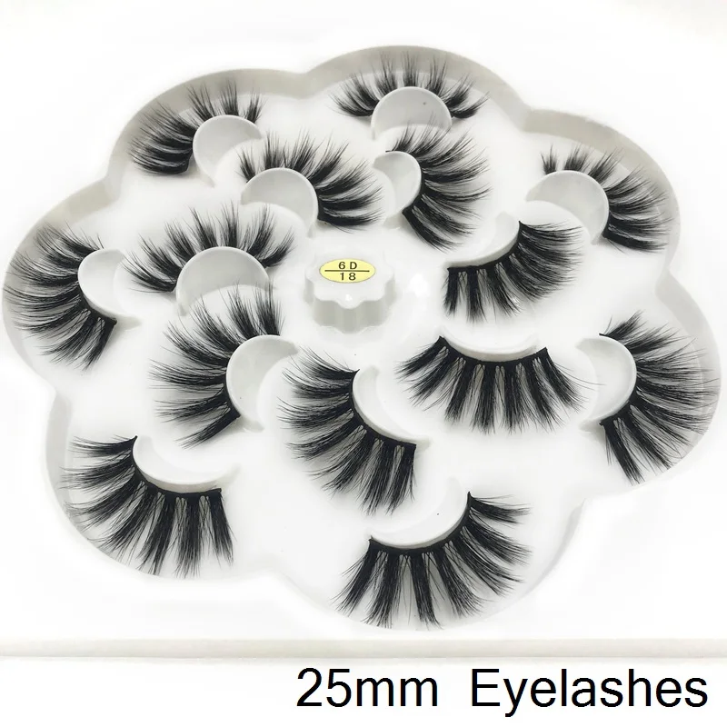 

3D Eyelashes Hand made Reusable Natural Long Eyelashes 3D Mink Lashes Soft Dramatic Eye lashes For Makeup Cilios Mink Maquiagem