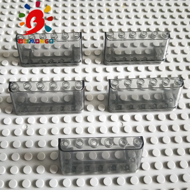 BEIMONGO строительные блоки, Мпц лобового стекла автомобиля 2x6x2 окна 20 штук "сделай сам" для детей игрушки могут быть compitabled