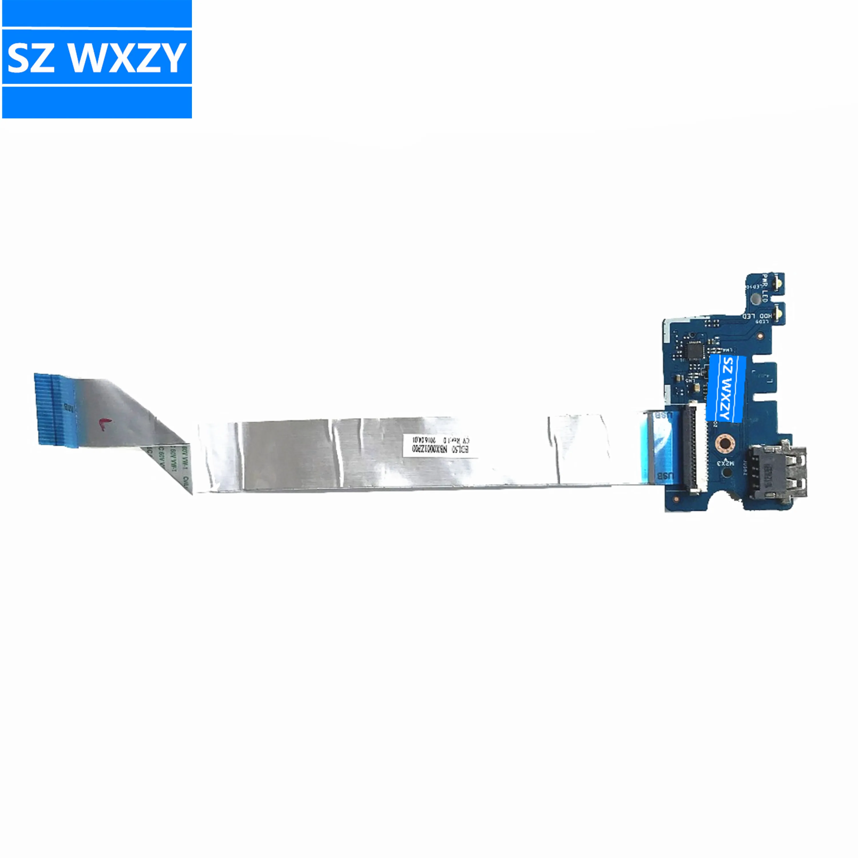 Оригинал для ноутбука HP 15 AY USB и кардридер плата с кабелем BDL50 LS D702P NBX0001ZP00 100%