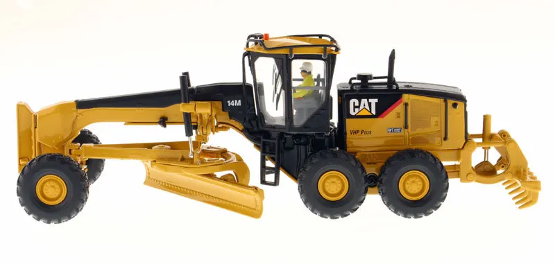 DM Carter Инженерная модель автомобиля CAT 1: 50 140m самоходный грейдер модель игрушечного автомобиля 85236