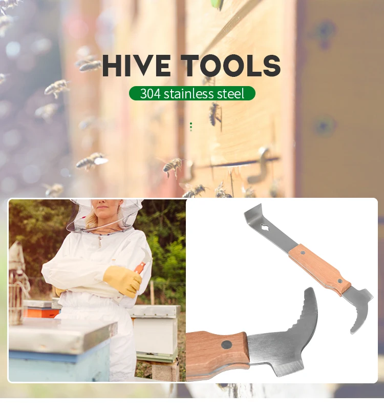 Инструмент для улья, пчелиный скребок для пчеловода, медовый нож, оборудование для пчеловодства, инструменты для пчеловодства