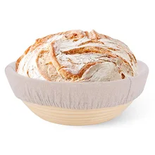 Хлеба корзина закваски с тройной защитой чаша многоцелевой лоза плетеная корзина для приготовления хлеба E2S