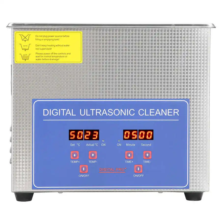 15L Digital Stainless Ultrasonic Cleaner Bath Heater Tank Timer Heat High-power 400W High Frequency Sound Waves |