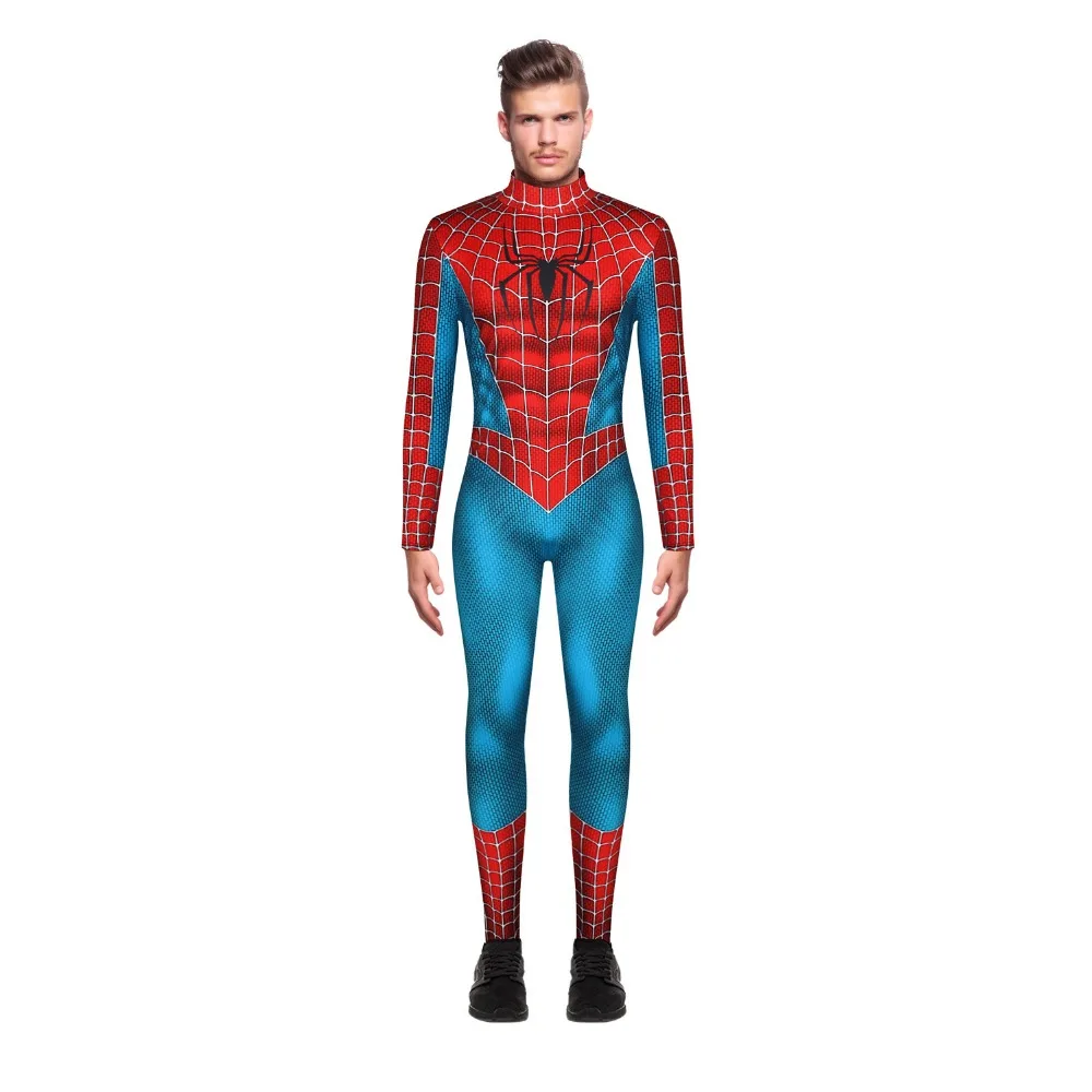 Insomniac игры паук комбинезон косплей костюм боди зентай костюм Хэллоуин