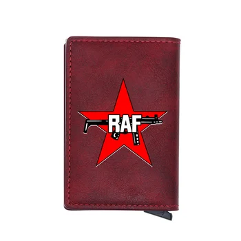 

Classic Vintage Soviet Red Army Digital Printing Leather Card Holder Wallet