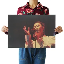 [A915] Chen Grain 03 Ностальгический ретро плакат из крафт-бумаги экран для помещений кафе декоративная живопись