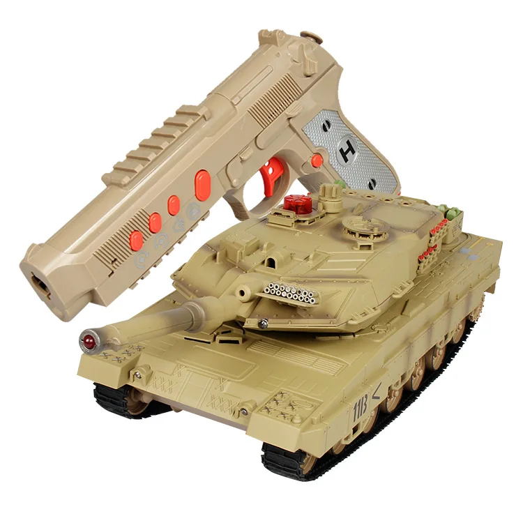 

Large Size Parent And Child Infrared Battle Remote Control Tank Charging Off-road Model Crawler Remote Control Car CHILDREN'S To