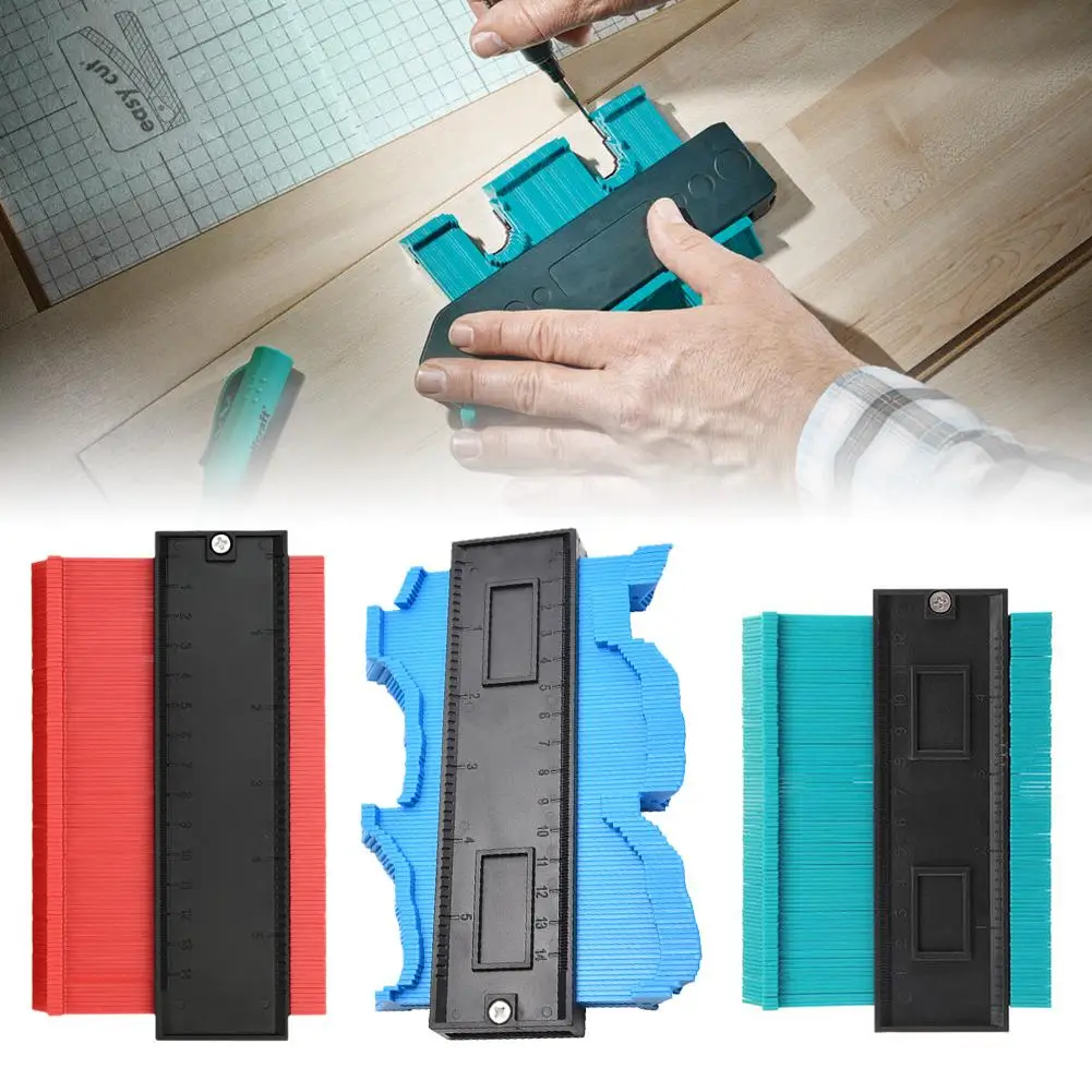 

Contour Gauge Profile Gauge Shape Duplicator Plastic Woodworking Shape Tracing Template Measuring Tool Shapes Profile Copy Gaug