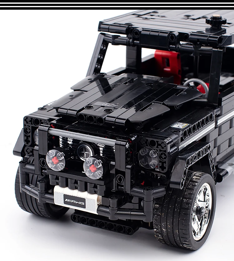 Креативные блоки дистанционного управления APP Technic серии RC автомобиль G65 внедорожник внедорожный автомобиль Строительные кирпичи модель для детей игрушки Детский подарок