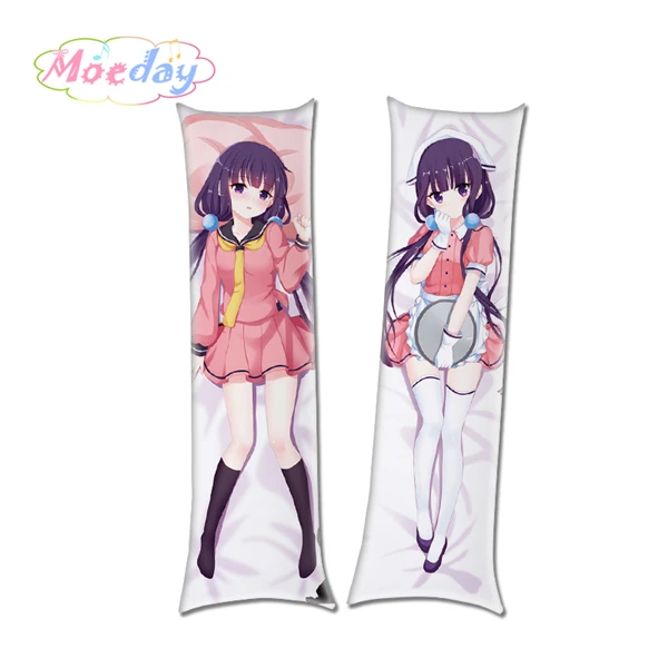 Милая девушка Sakuranomiya Maika обнимающая Подушка «Dakimakura» чехол - Цвет: 17