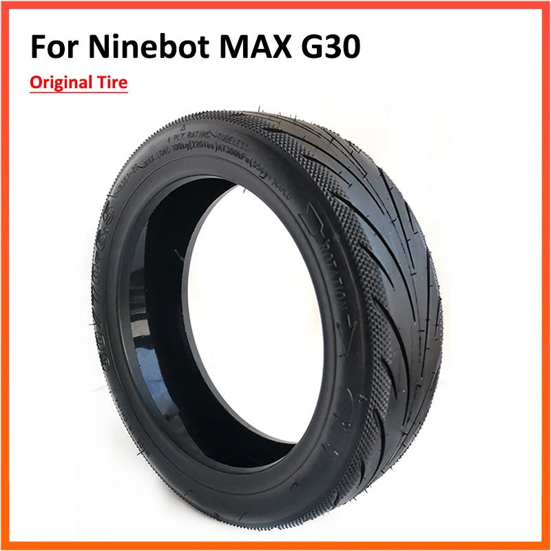 Original Outer Tire for Ninebot MAX G30 KickScooter Electric Scooter 10 Inch 60/70-6.5
