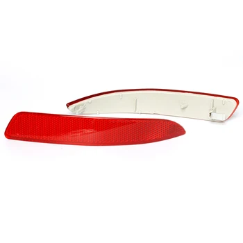 

Red Bumper Reflector Replacement Parts Car Auto Rear Sport Cover Light Tail