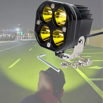 

3-Inch LED Work Light 6000K Accessories Auto Spotlight Bulbs For 4x4WD