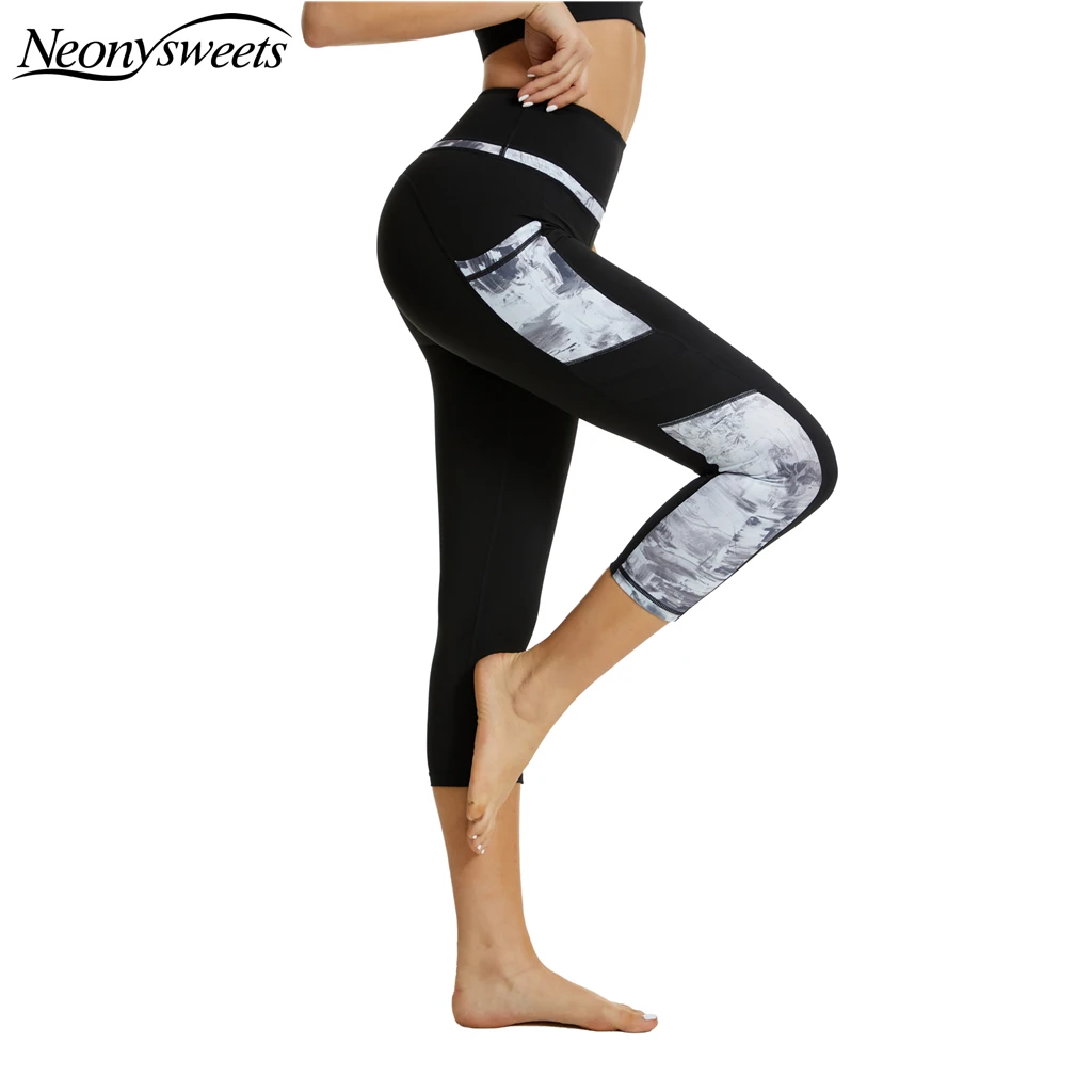 Sugar Pocket Sexy Women High Waist Yoga 