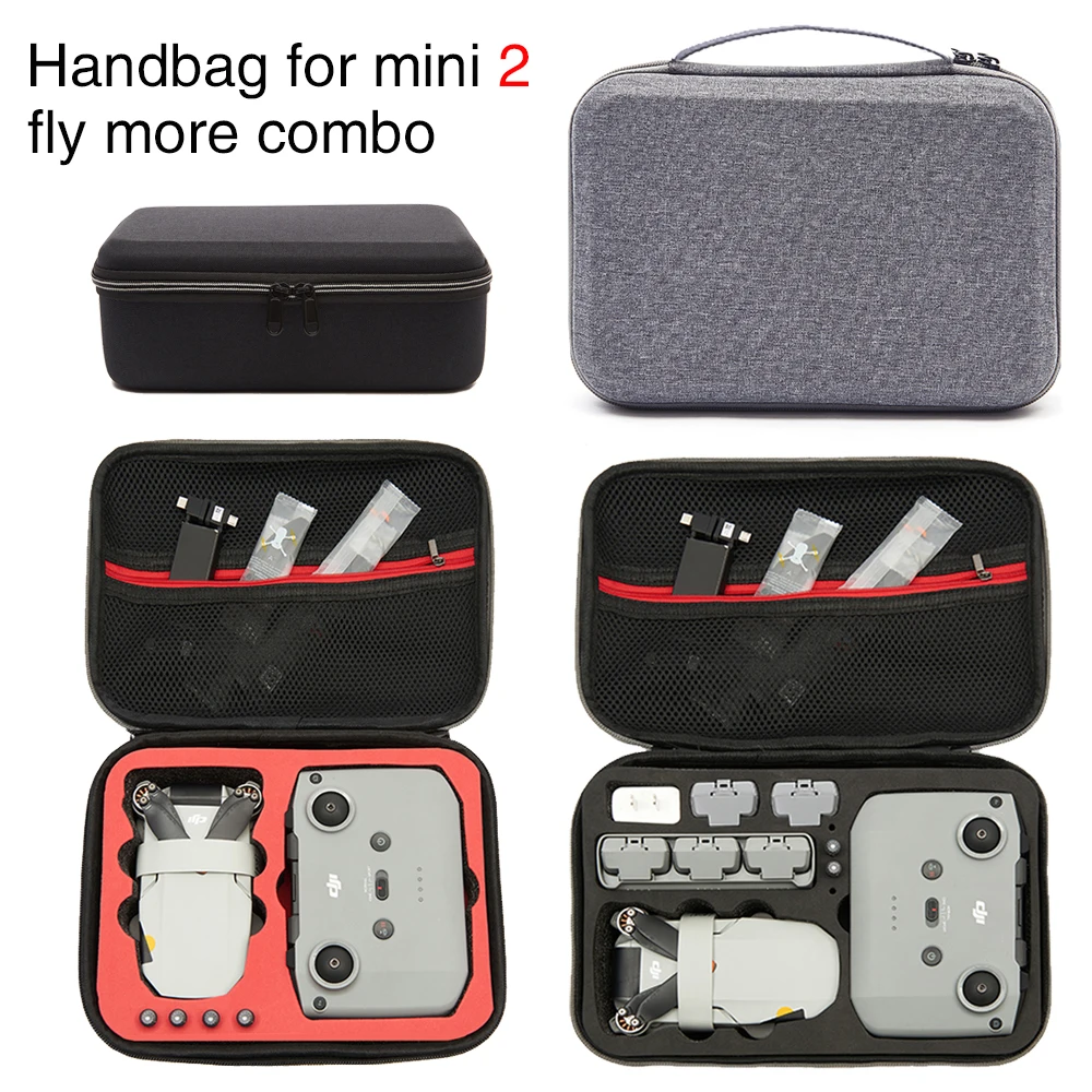 DJI-Bolsa de almacenamiento Mini 2, de transporte Estuche, batería para Dron, bolso de mano para DJI Mavic Mini 2, accesorios para Dron