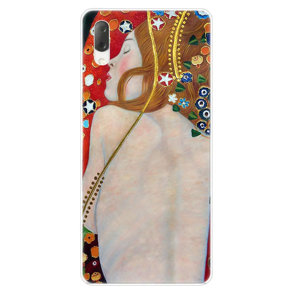 Жесткий чехол Kiss By Gustav Klimt для Sony Xperia L1 L2 L3 X XA XA1 XA2 XA3 Ultra 10 Plus E5 XZ XZ1 XZ2 Compact XZ3 XZ5 2 - Цвет: 003