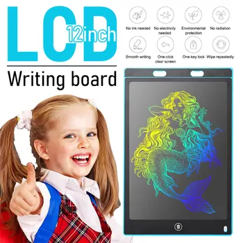 

12 Inch Flexible LCD Writing Tablet Digital Drawing Tablet Handwriting Pads Portable Copy Board Graphic Tablet Kids Toy