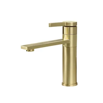 

Vertical Hot and Cold Basin Faucet Bathroom Vanity Basin Faucet Washbasin Faucet