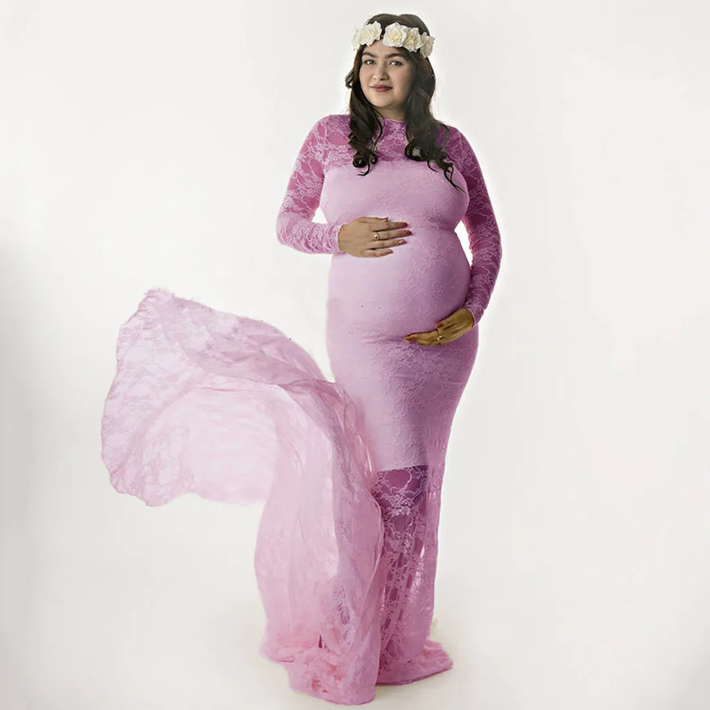 Платья для беременных для фотосессии платье для беременных vestidos платье для беременных vestido embarazada с длинными рукавами в стиле пэчворк Z4