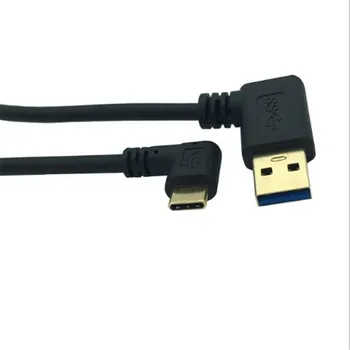 

Gold-plated USB3.0 Right Bend / Type-C Side Bend Computer Notebook Android Phone Data Charging Data Cable