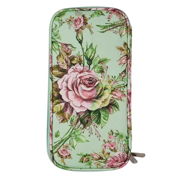 

New Big Capacity Empty Crochet Hook Pouch Knitting Needles Kit Organizer Bag Sewing Needles Scissors Ruler Sewing Accessory Case