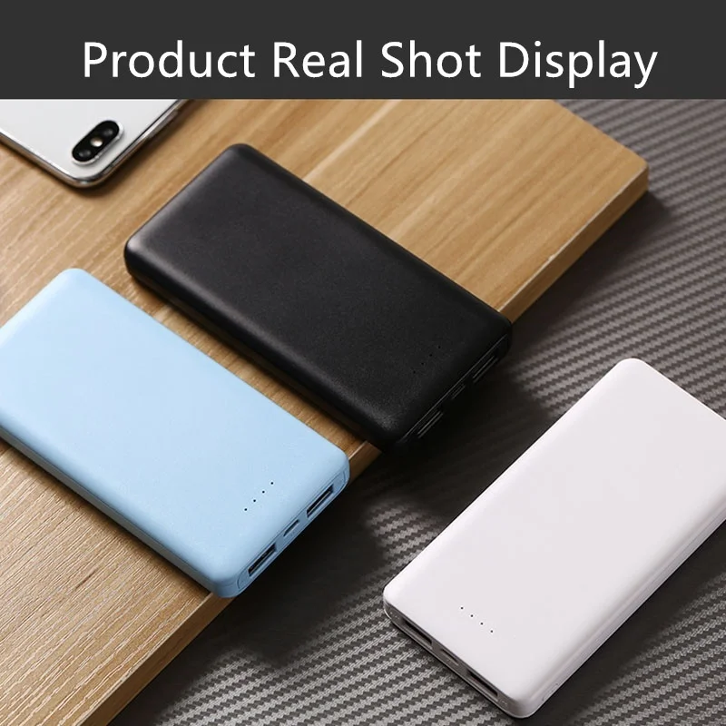 Power Bank Waterproof Portable 30000 MAh for All Smart Phone Battery Powerbank Fast Charging Cell Phone Power Bank Dual USB