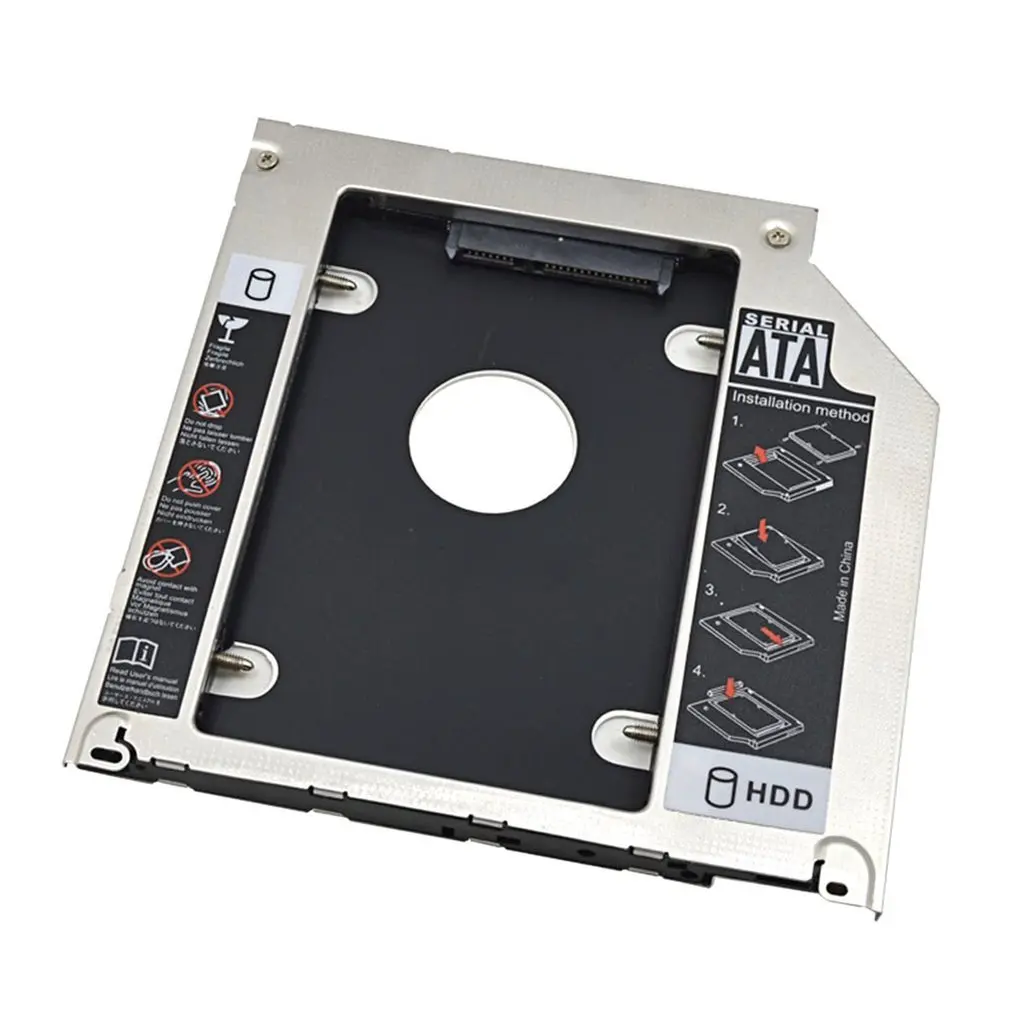 Ноутбук Pc Cd драйвер слот Hdd Ssd держатель кронштейн пластиковый Sata жесткий диск Оптический отсек с отверткой