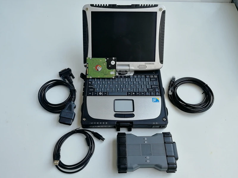 MB диагностический инструмент Star C6 SD C6 DOIP V12. программное обеспечение x-запись для автоматического сканера используется Toughbook CF-19 CF19 готов к работе
