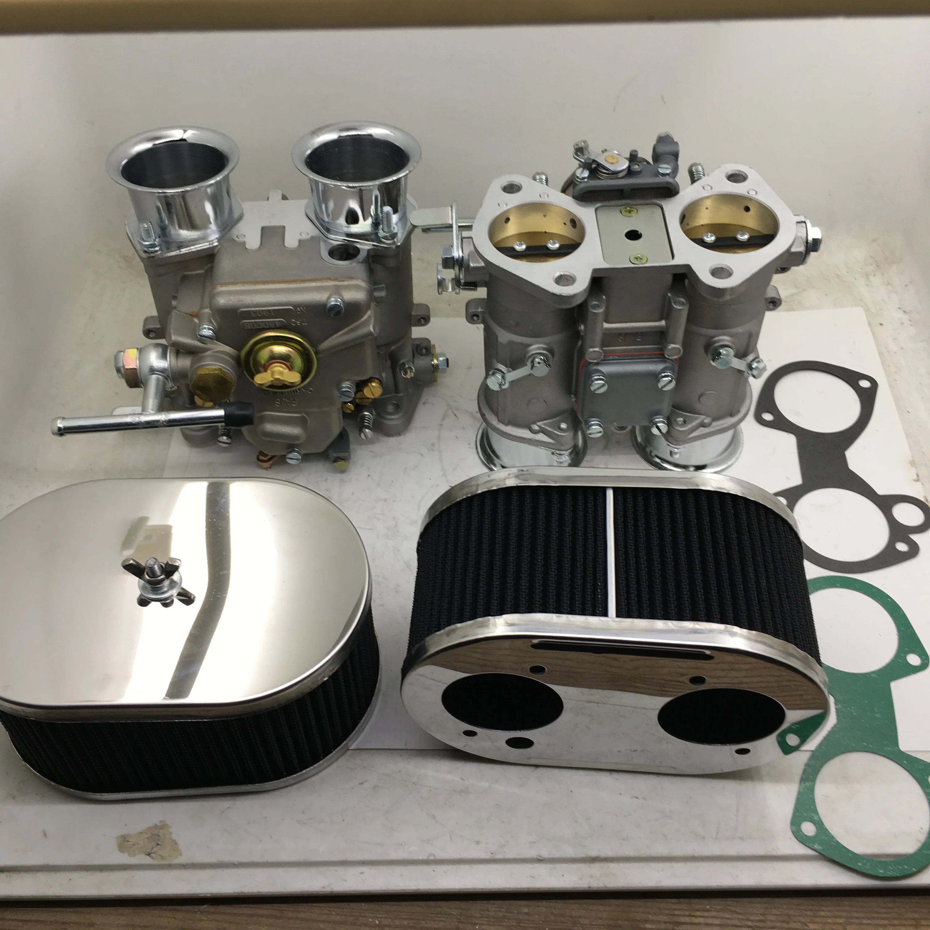 SherryBerg (2x) 45dcoe 152 Twin карбюратор w воздушный фильтр fajs для Datsun L16 L18 L20 Weber Solex