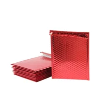 

50Pcs 20x25cm Red Aluminum Foil Bubble Envelope Bags Padded Expedition Envelopes Shipping Mailers