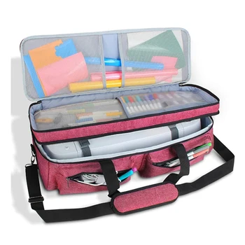 

Is Suitable for Cricut Explore Air and Manufacturing Machine Handbags for Cricut Die Cutting Machines and Supplies Pink