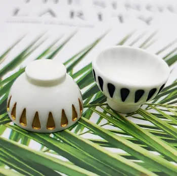 

Simulation bowl micro landscape decoration Model Furniture Toys For Doll House Decoration 1/12 Dollhouse Miniature Accessories