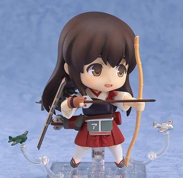 Японское аниме Nendoroid Kantai Коллекция GSC Akagi 391# Q Ver ПВХ фигурка модель милый мультфильм девушка косплей абсолютно новая кукла