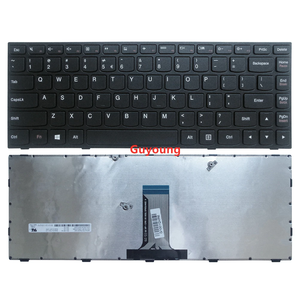 Клавиатура для ноутбука LENOVO g40-70 B40-70 b40-30 Z40-70 g40-70m V1000 V3000 V1070 n40-70 US English | Компьютеры и