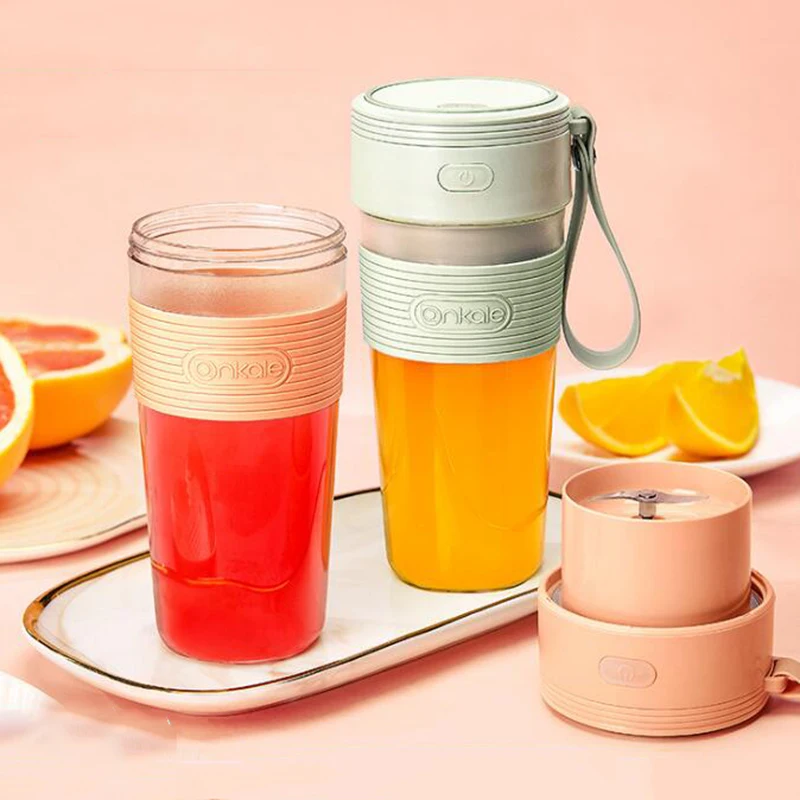 

WXB portable blender usb mixer electric juicer machine smoothie blender mini food processor personal blender cup juice blenders