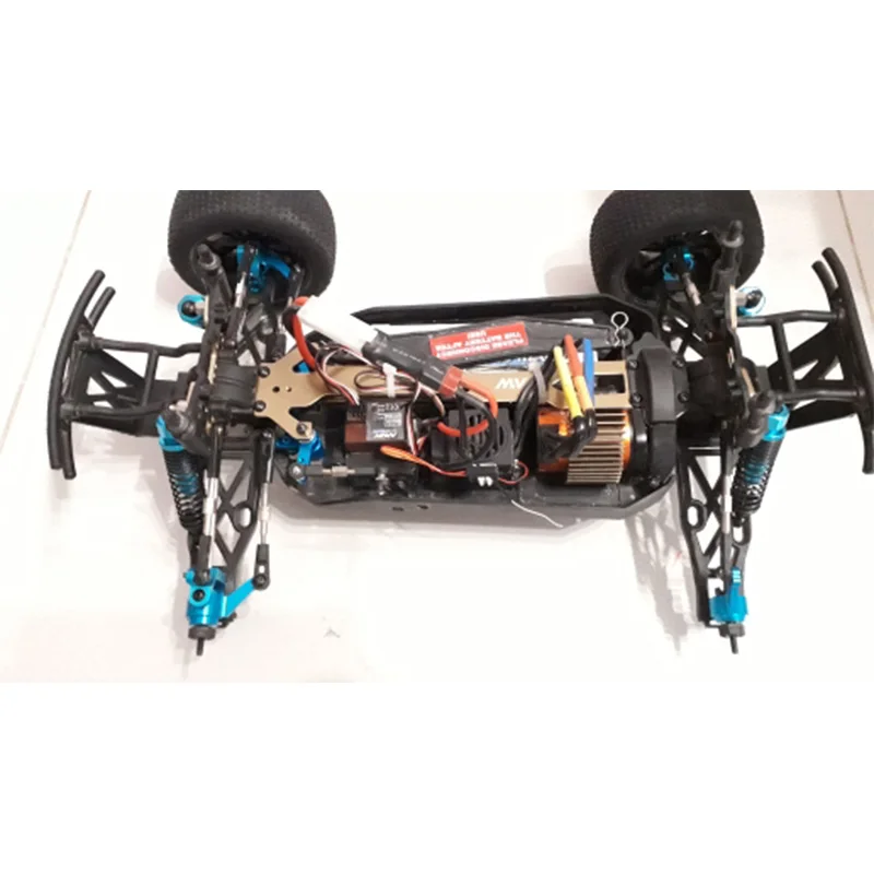 Для RC HSP 1/10 обновления Запчасти 102010 102011 102012 102057 102040 102068 для 94123/94111/94107/94106 грузовик багги, синий